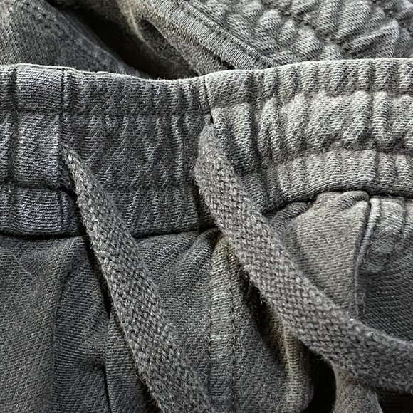 Athleta Farallon Jogger Pants Size 6 Charcoal Pull On Sweat Lounge Athletic - Picture 4 of 7
